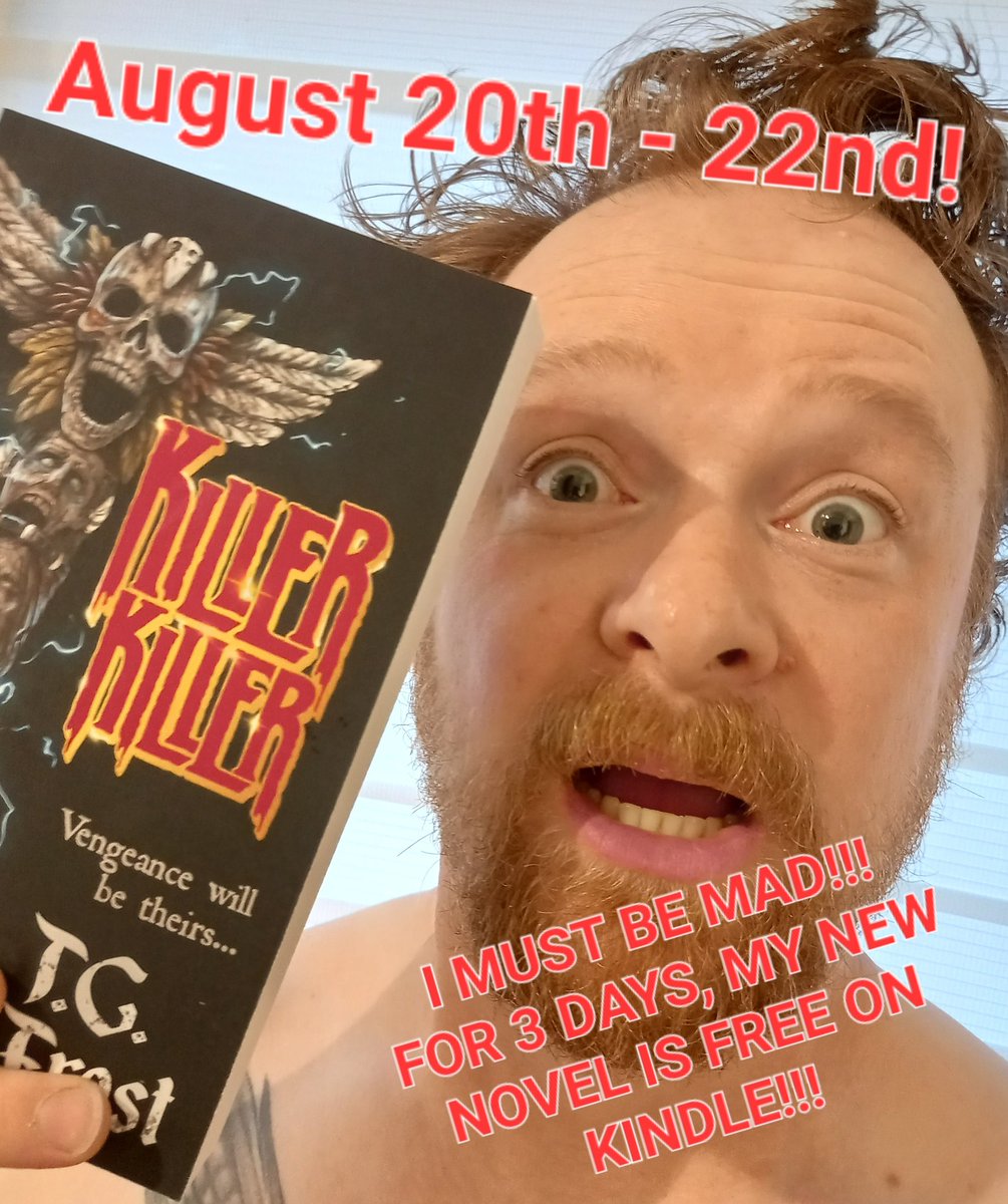 FREE BOOK!
Simply go to Amazon and search my name and BAM!
You've got yourself a free book, which happens to be my brand new novel!
This offer won't last long! Don't miss out!
#promotion #selfpromotion #indieauthor #indiehorror #freebook #horrorbook