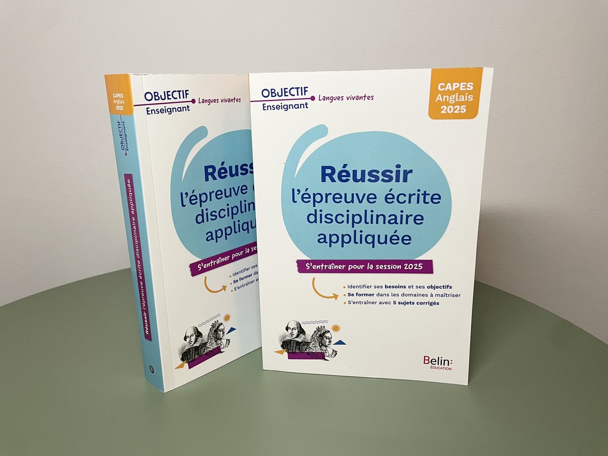 Réussir l’EEDA (CAPES Anglais 2025) tweet media