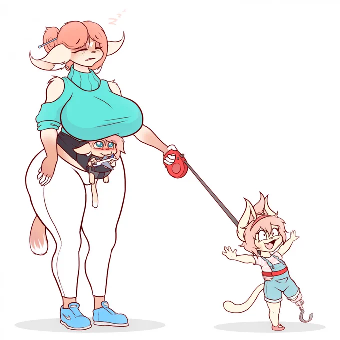 It's been awhile and I've realized some of you have never seen Capri's mum  