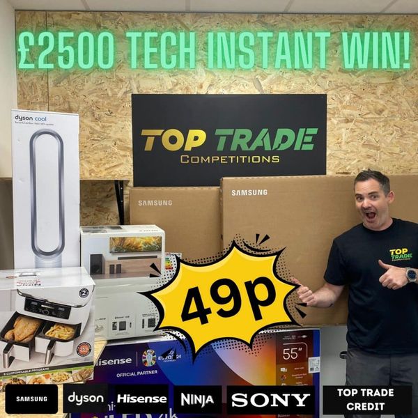Toptrade2024's tweet photo. ENDING THIS SUNDAY !
📷Powertool instant win £1500 in prizes
Sds  hammer drill of your choice end prize
📷Tech instant win with £2500 in prizes, Samsung 50” 4k tv end prize
📷Lotto instant win with £100 lotto tickets end prize
📷FREE TO ENTER 3pc spanner set and 3pc hex key set
For you chance to win any of these incredible prizes click the link grab your tickets and good luck 📷
Enter here:
https://t.co/zrDx2mWWvO