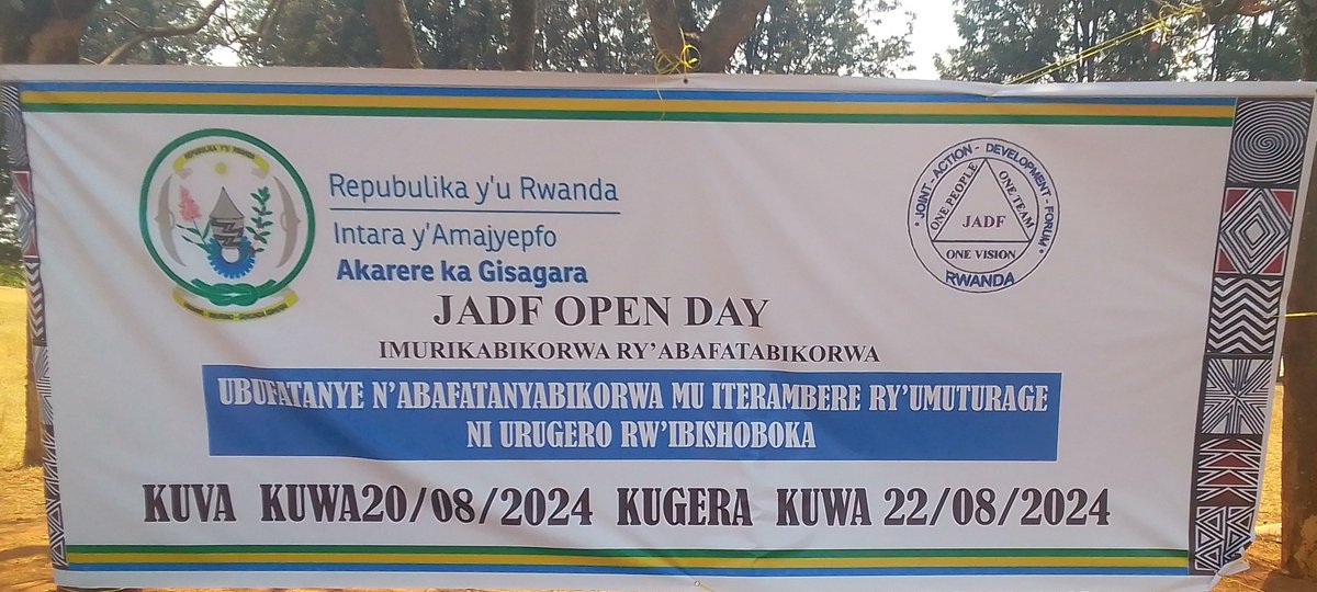 Kuva none kuwa 20.08.2024,
mu kigo cy'Urubyiruko cy'Akarere ka #Gisagara hatangijwe #Imurikabikorwa ryateguwe na #Jadf ya <a href="/GisagaraDistr/">Gisagara District</a>, Urubyiruko narwo ruri mu bafatanyabikorwa  b'Akarere bitabiriye iyi #Open_Day izasozwa kuwa 22.08.2024. <a href="/RwandaYouthArts/">Ministry of Youth and Arts | Rwanda</a>  <a href="/RwandaYouth/">Rwanda Youth Council</a>