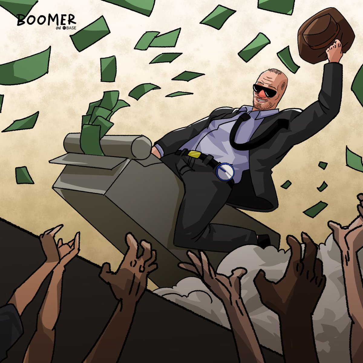 CryptoloveLife's tweet photo. @bonesrevo25 @WatcherGuru @base @BoomerOnBase holding tight #boomercoin https://t.co/sJCSATzim2
