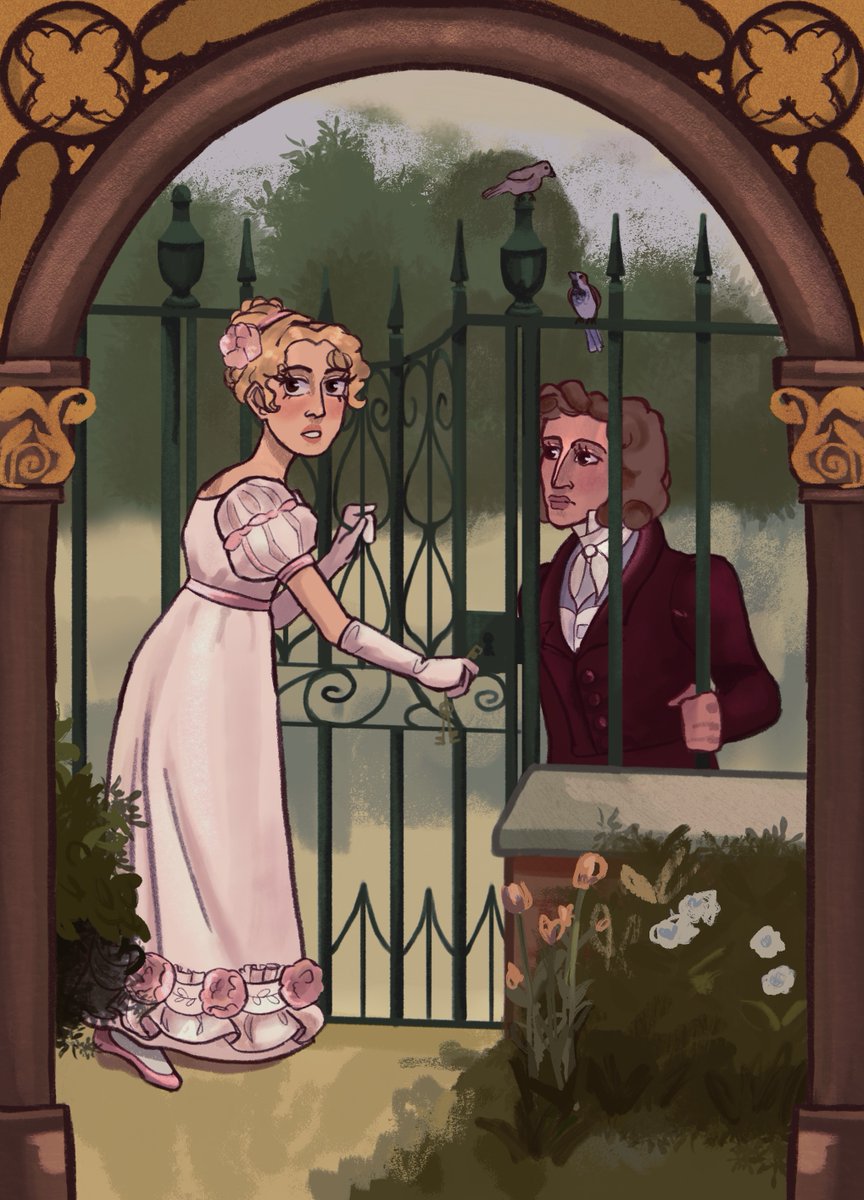 regency lucy steel and hot pants meeting for an art trade