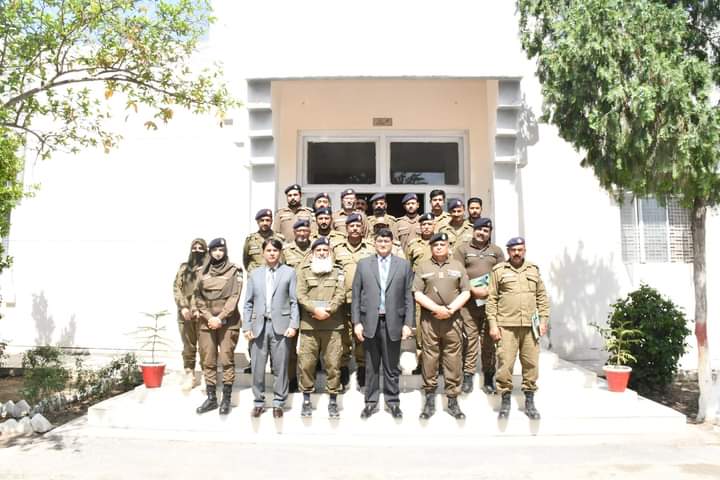 TRAINING OF POLICE OFFICERS ON GENDER-BASED VIOLENCE REDUCTION IN PAKISTAN THROUGH INCREASED JUSTICE SYSTEM CAPACITY AT POLICE LINES, CHAKWAL ORGANIZED BY IRI, IIU, ISLAMABAD IN COLLABORATION WITH DISTRICT POLICE OFFICE (DPO) CHAKWAL ON MAY 13, 2024