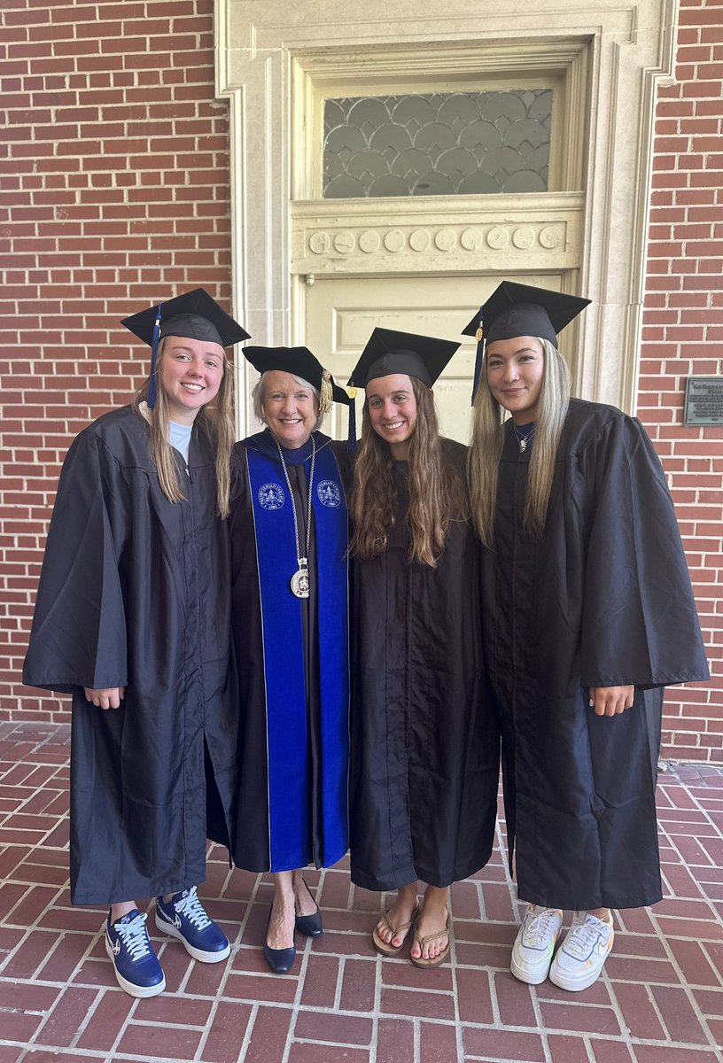 Convocation with our seniors and President Gustafson 🎓