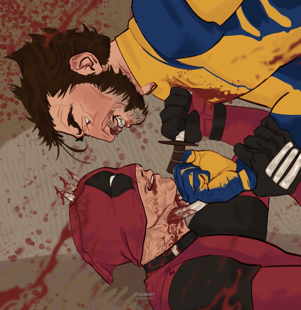 yvainart's tweet photo. freaks #poolverine #DeadpoolandWolverine https://t.co/pUbWJhNFBa