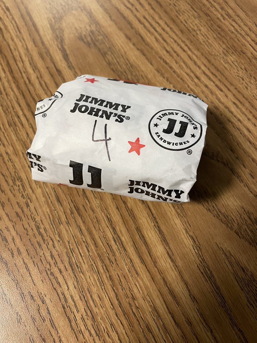 Just another reason to love <a href="/jimmyjohns/">Jimmy John’s</a>!! Thank you for spoiling teachers at GMS!! <a href="/gmspirates/">Granbury Middle School</a> <a href="/granburyisd/">Granbury ISD</a>