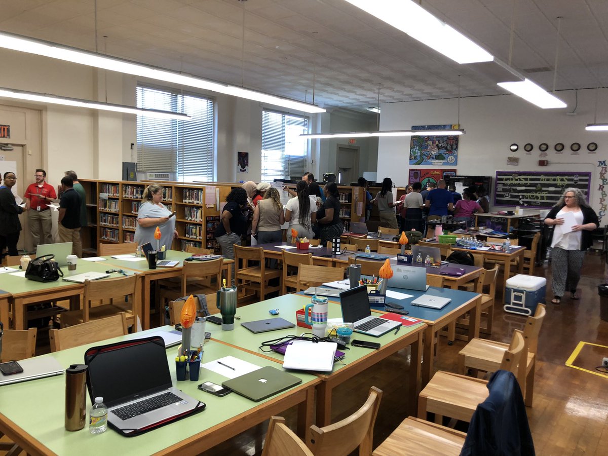 Truly grateful for Mrs. Hyde &amp; Mrs. Hunt for coming out to help us dive into our preliminary school performance data! This was an eye-opening experience for our #KnightFamily as we gear up for the new year. Thank you for your support! 📊 <a href="/71stCMS/">71st Classical Middle School</a> #FaithDataExcellence