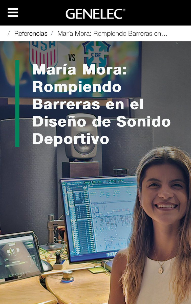 Christian Ames: Diseño de sonido tweet media