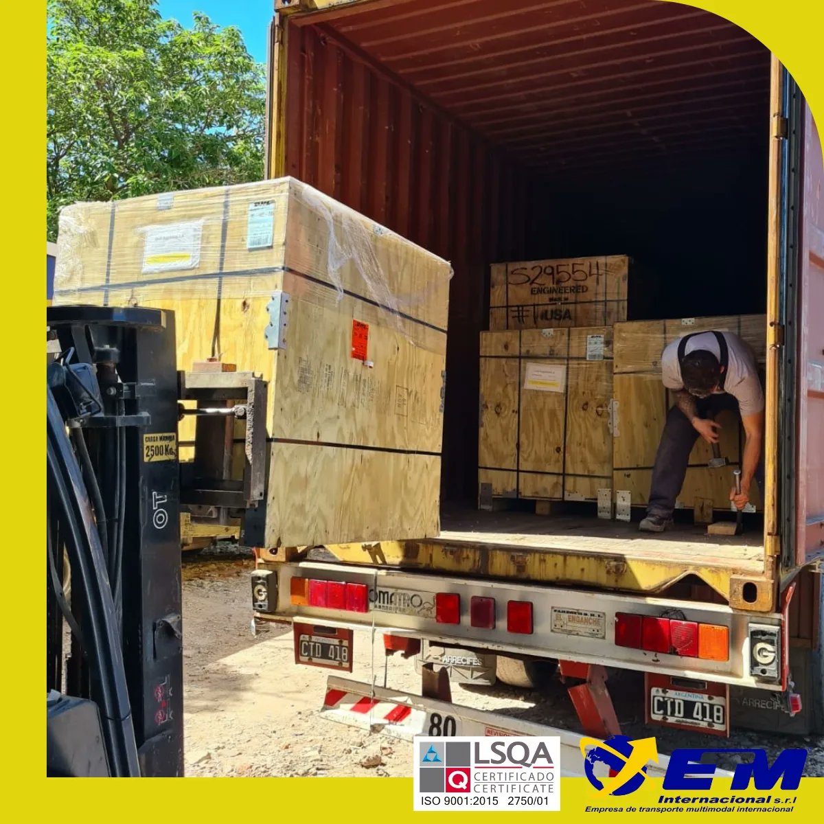 Cuando pensás en los servicios de una empresa de #logistica, ¿En que pensás ?⬇️

¿Almacenaje, control y administración de stock, consolidacion y desconsolidacion,
picking (preparación de pedidos) embalaje, distribución?

Estás en el lugar correcto ➡️
ETM Internacional SRL