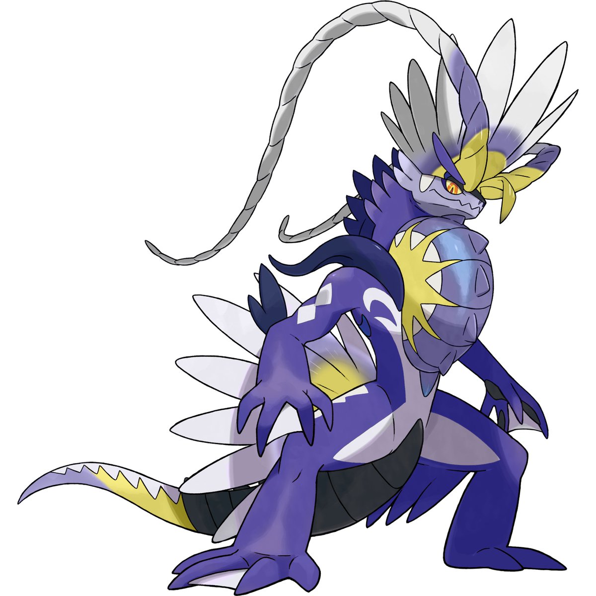 CardnlH's tweet image. Next round of Pokemon form Color Swaps, this time for Koraidon and Miraidon!
