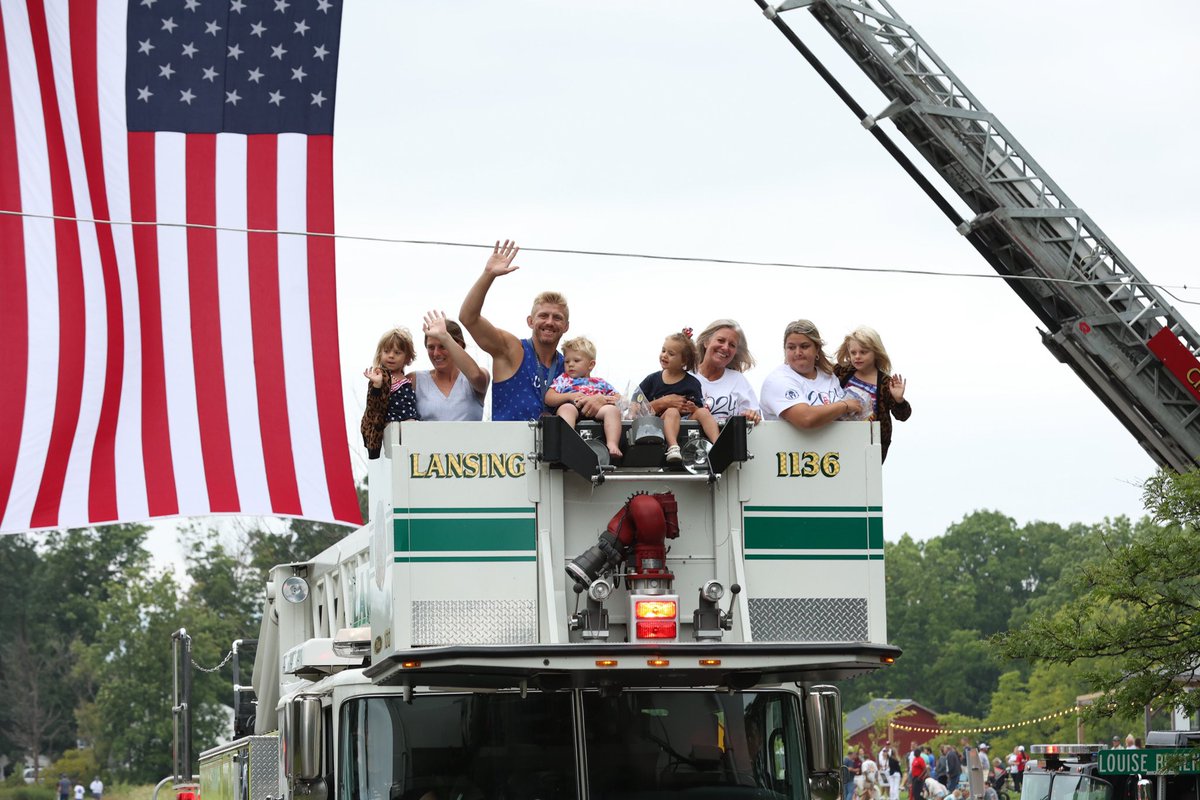 It’s not every day you get to cover a two-time Olympic medalist.

On Saturday, I got the chance to chat with wrestler Kyle Dake following a parade in his hometown of Lansing. Dake won his second career bronze medal at the Paris Games.

Listen here: omny.fm/shows/between-…