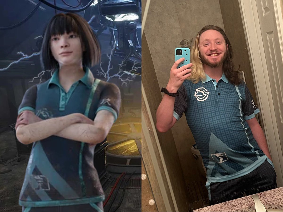 Tools0fTorment's tweet image. I felt cute in my new Feng Min outfit fit from @DeadbyDaylight !
#gaymer #fengmin #DeadbyDaylight