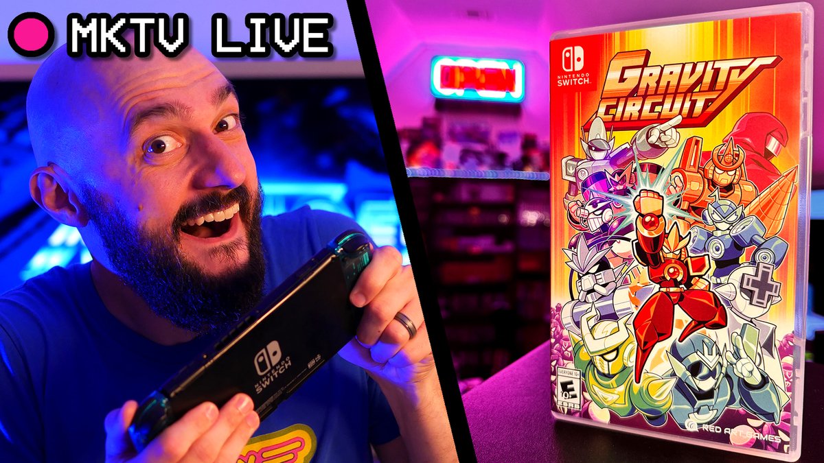 Today (8/20) at 6pm CDT we are picking up where we left off with Gravity Circuit on the Nintendo Switch LIVE over on YouTube! I had a blast with the first 4 stages last stream, so let's continue our quest to save the day! 💾

🔗 youtube.com/live/DvcpesQ-q…

#gravitycircuit #megaman
