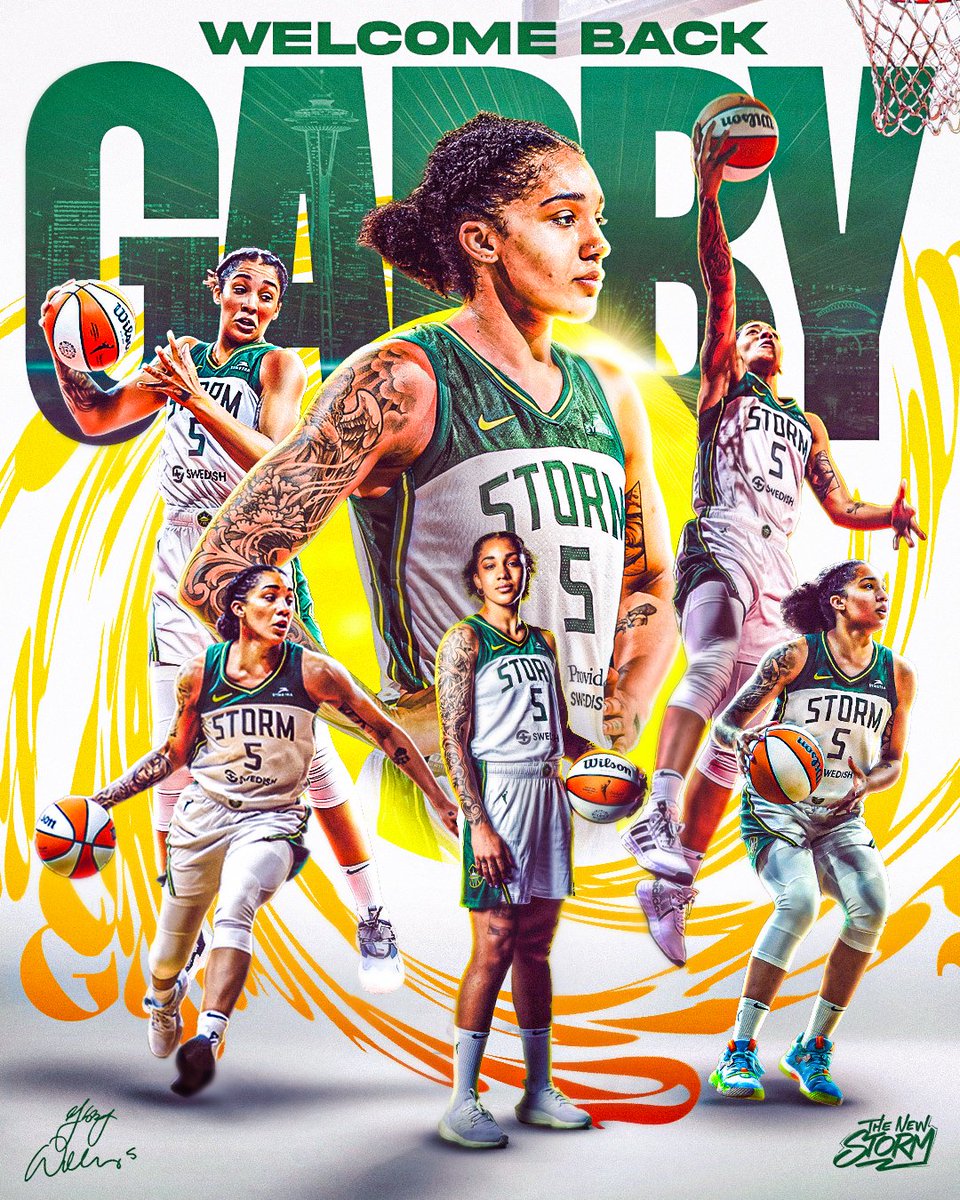 ⛈️ GUESS WHO'S BACK ⛈️

Welcome home, <a href="/gabbywilliams15/">gabby williams 👻</a>! 💚💛 

📰 on.nba.com/3YPOhJq