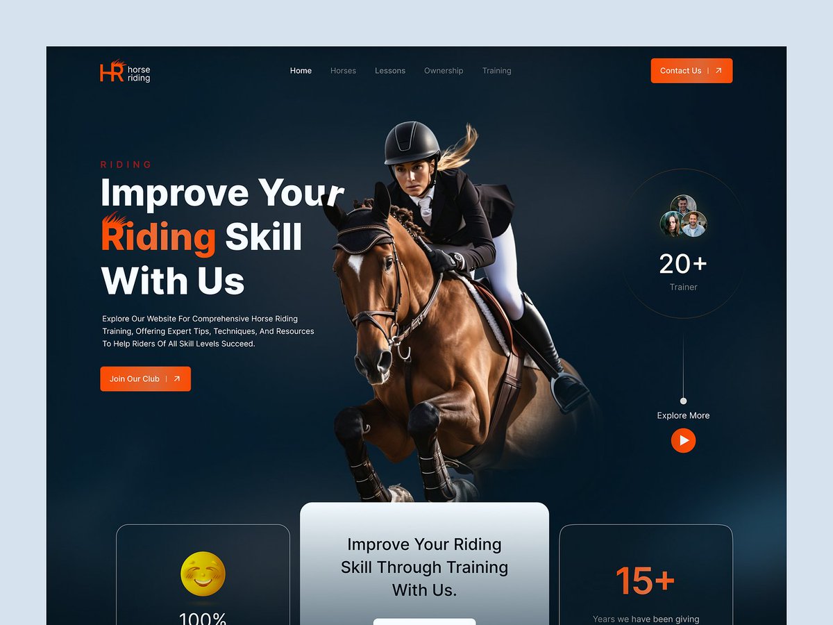 wpfsornab's tweet image. 💻Horse Riding Club Website
Full Post: linkedin.com/in/wpfsornab/r…
💥If you need these kinds of websites or any consultancy feel free to contact me!!
💥Work With Me: fiverr.com/s/6Y78eNX
#FigmatoWordpress #PSDtoWordpress #WebDesign
#SketchtoWordpress #CanvatoWordpress