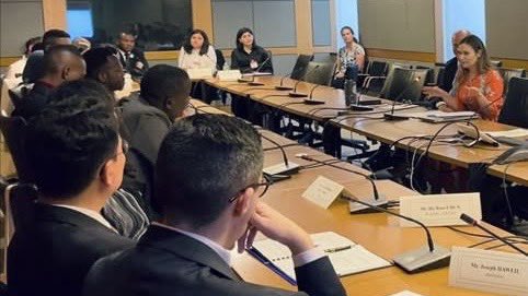 I had an incredible experience meeting with young political leaders from around the world through the International Visitor Leadership Program. We had an engaging conversation about the need for young leaders to run for office, and the challenges that come with pursuing political