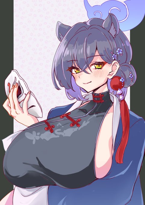 山海經高級中学校の謎のデカチチ #ブルアカ 