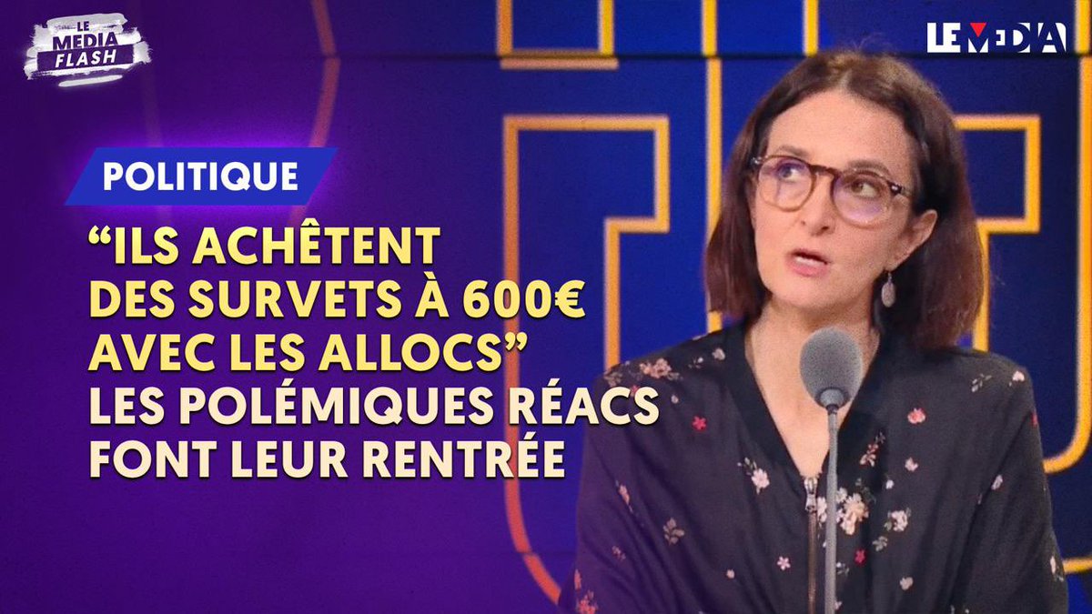 LeMediaTV's tweet photo. « ILS ACHÈTENT DES SURVÊTEMENTS À 600 EUROS AVEC LES #ALLOCS »

C’est  un marronnier. À chaque rentrée, médias et politiques montent une polémique sur  #allocationrentrée.

Loin des approximations et du classisme, on a donné la parole à @la_csf !

👉 https://t.co/liTbPBXBvu https://t.co/5w8UVoqfSS