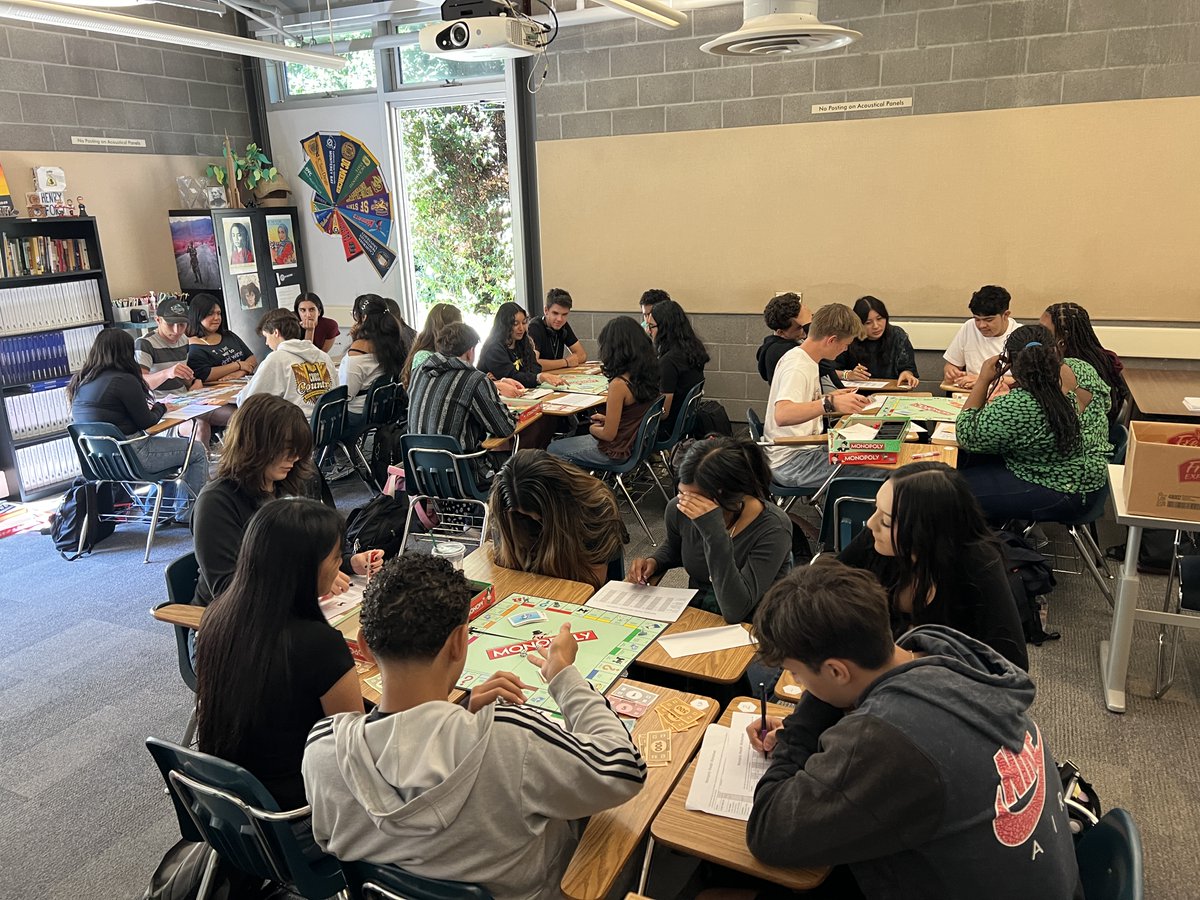 history_shaw's tweet photo. It's that time of year again - Rigged Monopoly to demonstrate and discuss the explicit way that systems affect people and the impact of generational wealth in US History.
Lesson adapted from UCBHSSP, https://t.co/TVJ2VnCnN5. https://t.co/ip4YUBicb1