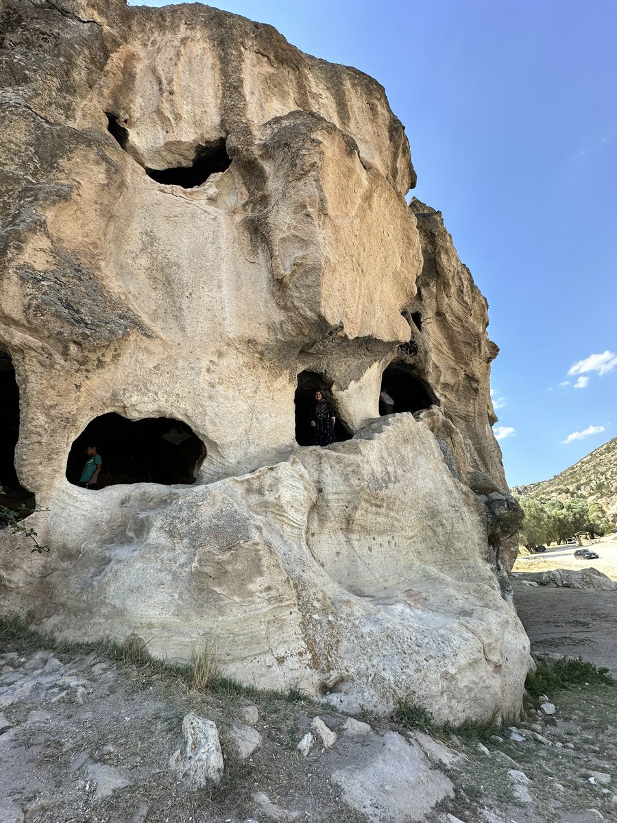 Adamlar zamanında oyarak merdiven bile yapmışlar