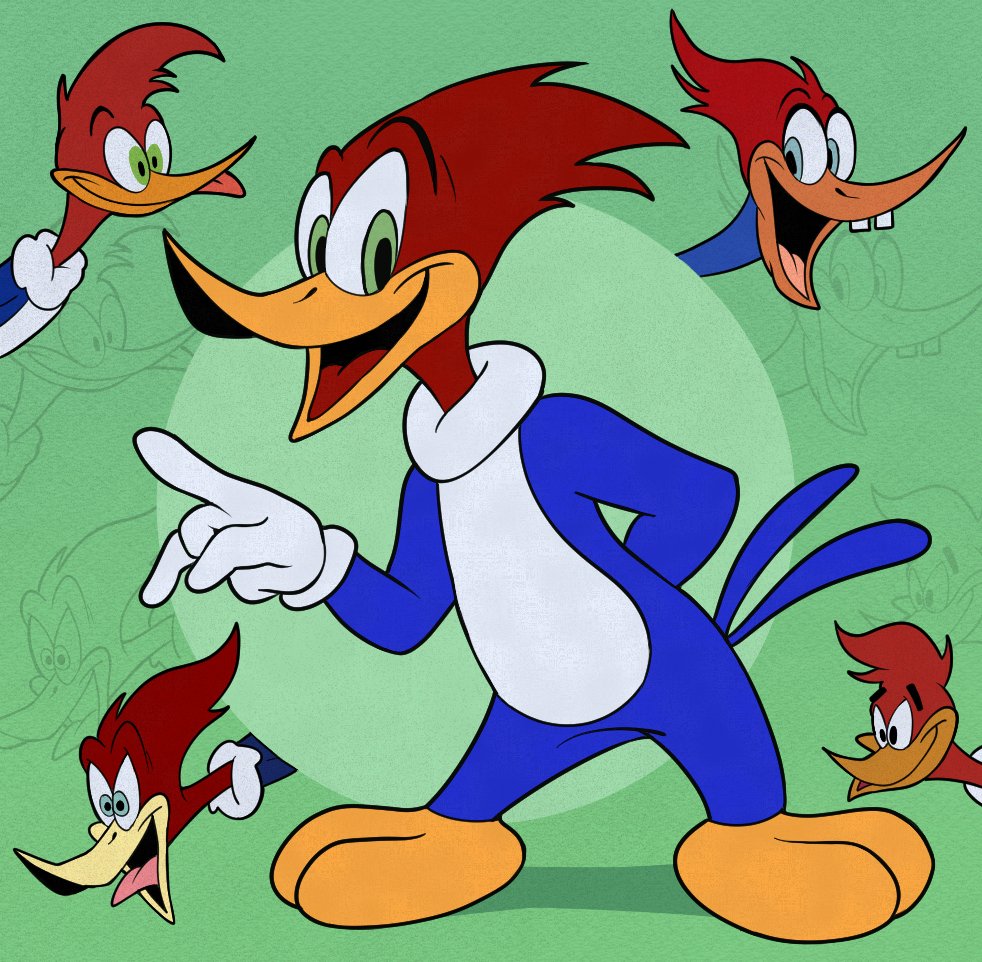 loopa23's tweet image. Woodie (and some of his various designs throughout his run)