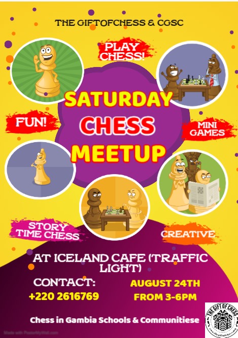 Come play chess with us this coming Saturday from 3 pm to 6 pm at Iceland Icecream cafe
g.co/kgs/fahZPK9
Dont worry if you dont know how to play , our chess players are happy to teach you. All levels , all ages are welcome ♟♟♟
<a href="/thegiftofchess/">The Gift of Chess</a> <a href="/FIDEschoolChess/">FIDE Chess in Education</a>