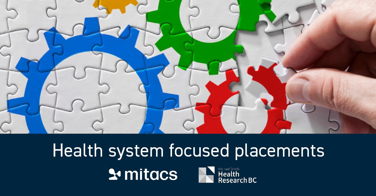 HlthResearchBC's tweet image. 📣 Grad students &amp;amp; postdocs: ready to use your research skills? 

Apply for the Health Research BC-@MitacsCanada health system based #internships. Gain experience by co-developing projects with your supervisors and BC health orgs and municipalities. bit.ly/3Aq8CuN