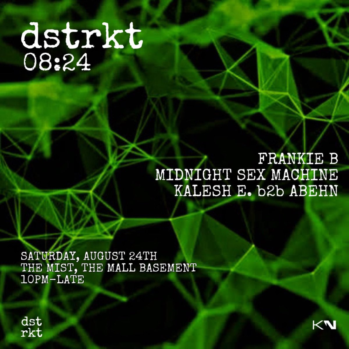 This Saturday <a href="/dstrktke/">dstrkt.ke</a> at The Mist, The Mall Basement. Tickets: dstrkt.hustlesasa.shop