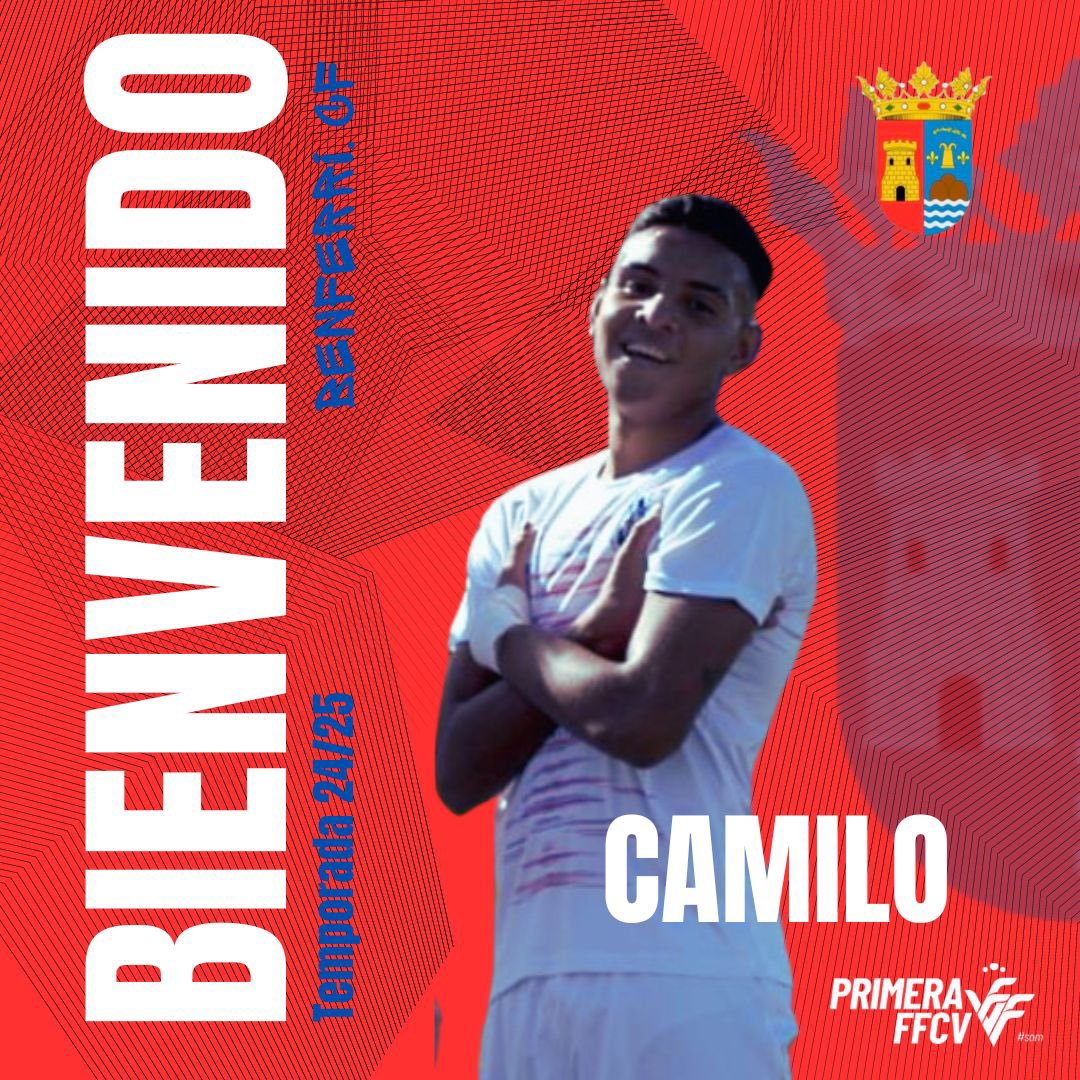 💙Camilo y Benferri CF juntos para la temporada 24/25❤️

Después de su paso por el <a href="/SantaPolaCF/">Santa Pola C.F.</a> de Lliga Comunitat, Camilo vuelve para aportar desborde y velocidad en la línea de tres cuartos. Bienvenido!

#VamosBenferri
#CanteraOrihuelaBenferri