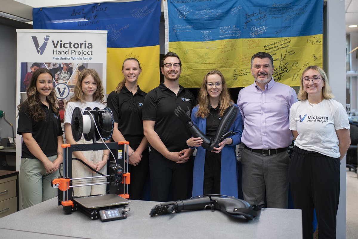 vichandproject's tweet image. At the beginning of August we were visited by members of #PrusaResearch to learn how we are using the new Prusa XL to create #prosthetic limb sockets for amputees. 

Stay tuned to see more from Prusa about Victoria Hand Project in the coming months! 

#prusa #3dprinting