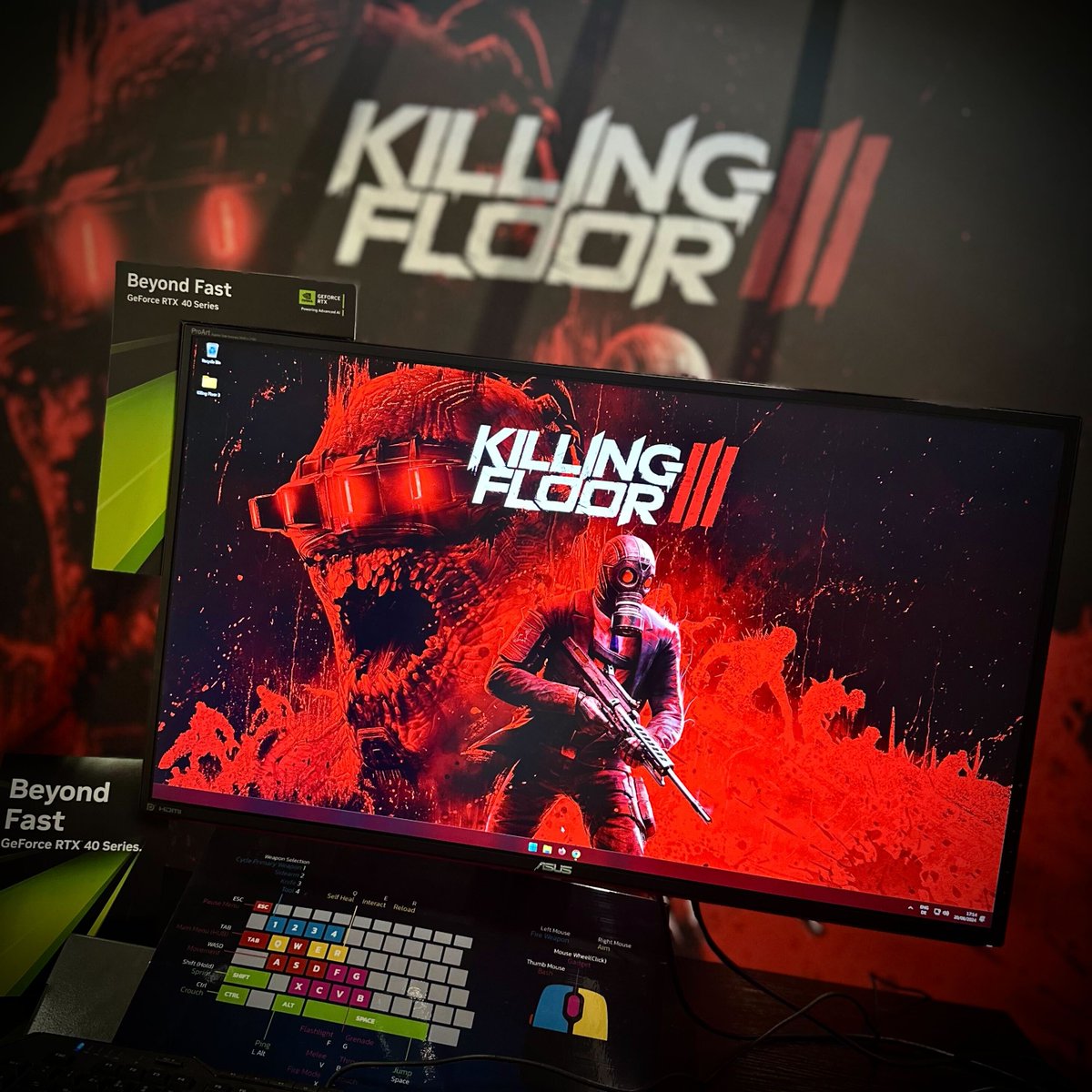KillingFloor's tweet photo. We had to slaughter waves of Zeds to get to Cologne but we made it!

Tune into #Gamescom2024 and keep your eyes peeled for the latest updates for Killing Floor 3! https://t.co/D2CpitmAuK