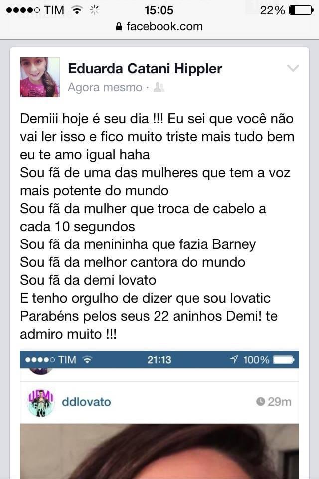 doarda's tweet photo. feliz aniversário demi lovato ❤️ https://t.co/1EGLY0H5xq