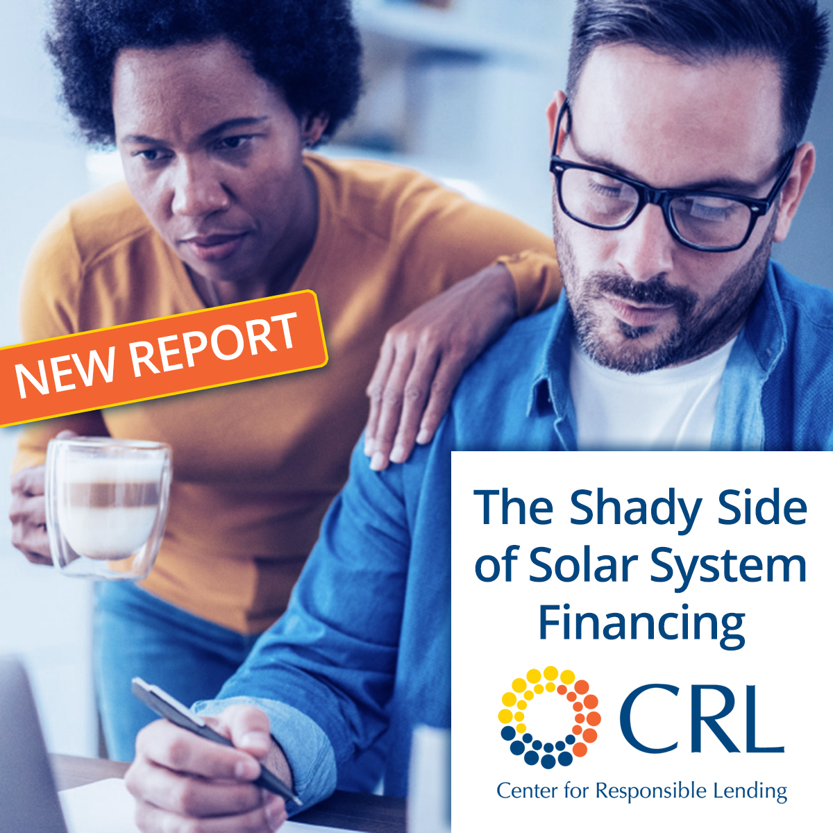 CRLONLINE's tweet photo. CRL is working to #ProtectConsumers from predatory practices in solar financing. Now @FTC, @CFPB, @USTreasury have announced an interagency partnership to root out unfair and deceptive practices in the industry. Read our new report and stay informed: https://t.co/sPXygADPbY https://t.co/akWNfaJ98X