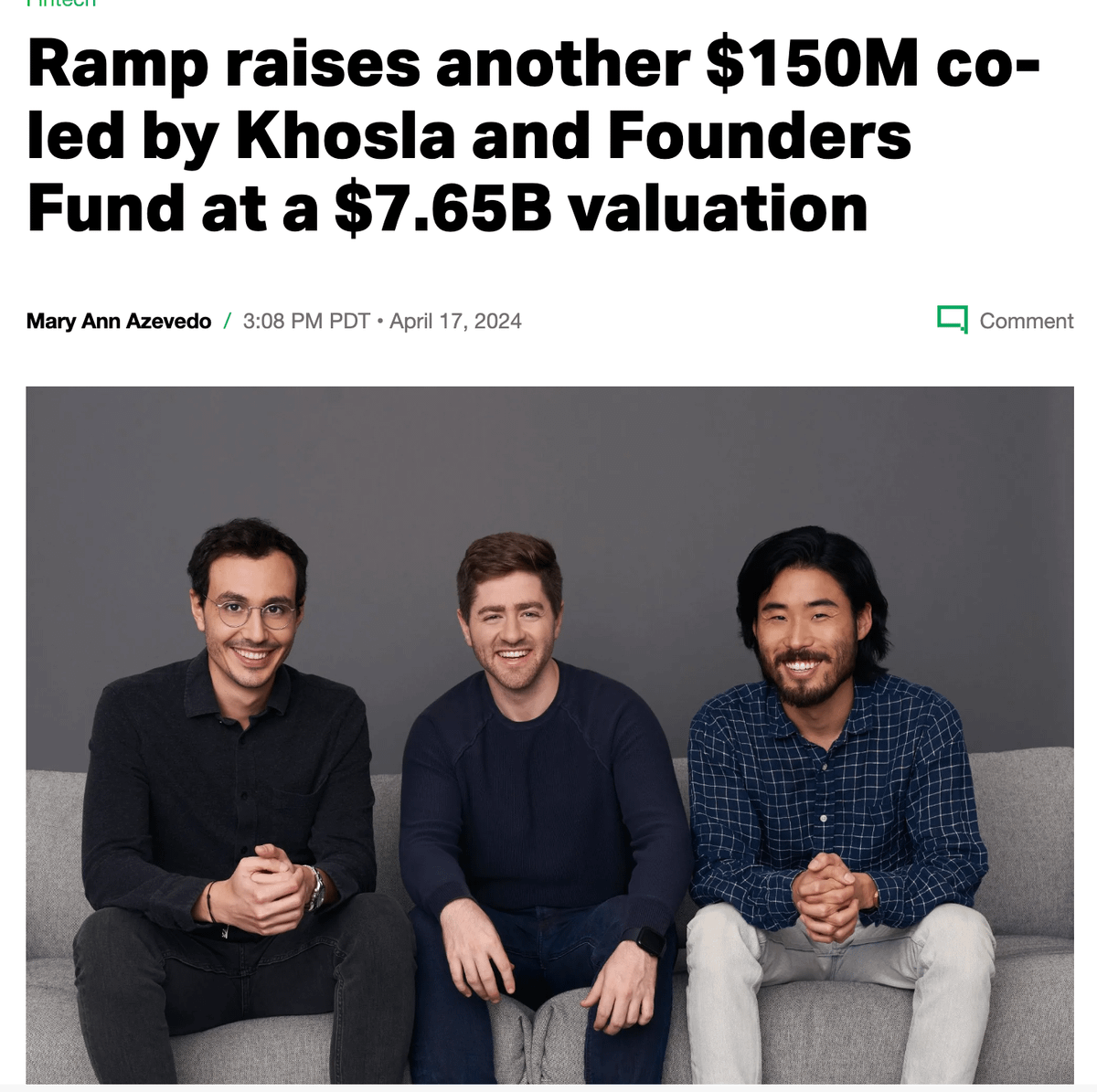 Ramp (@tryramp) is destined to be a $50B+ company. They're outcompeting ...