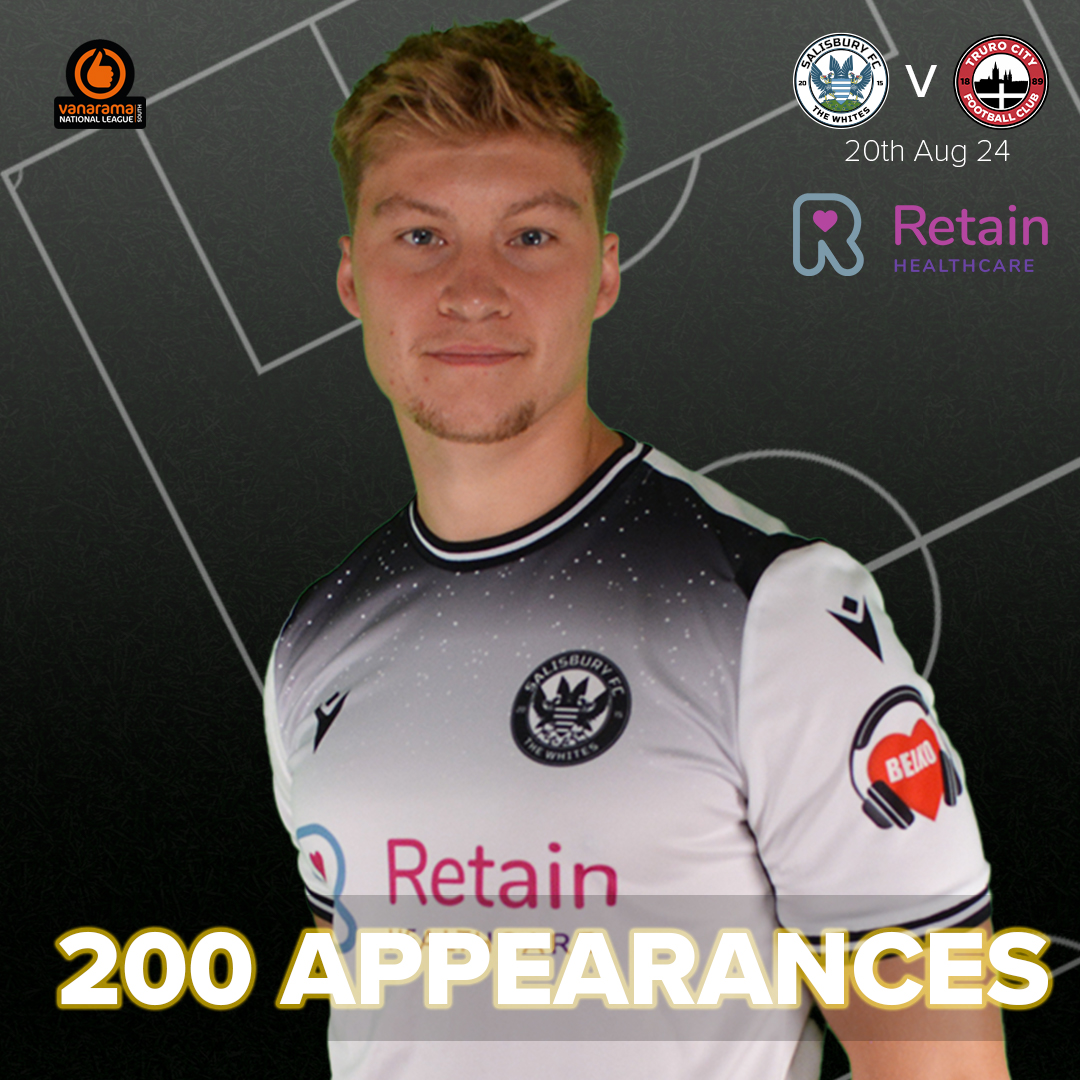 200 UP!

Congratulations to Josh Sommerton, who will make his 200th appearance for Salisbury FC this evening. 

He made his debut on Tuesday, 17th October 2017, in a Wiltshire Senior Cup match against Bassett Bulldogs.