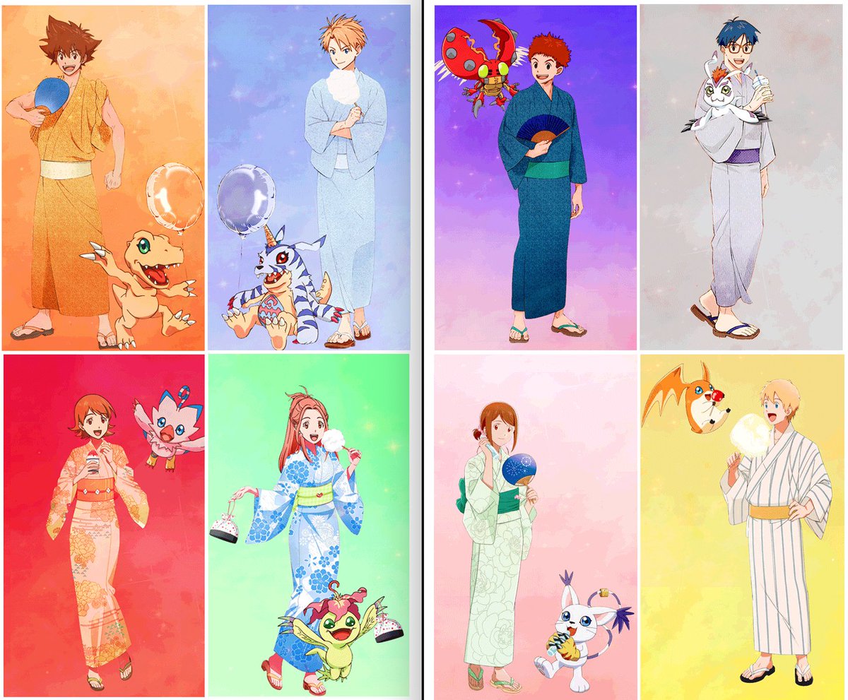 Memories of Summer: FIREWORKS WITH YOU ON A COOL SUMMER NIGHT ( ˘͈ ᵕ ˘͈♡)

#DigimonAdventure #digimonanimation25th #デジモン