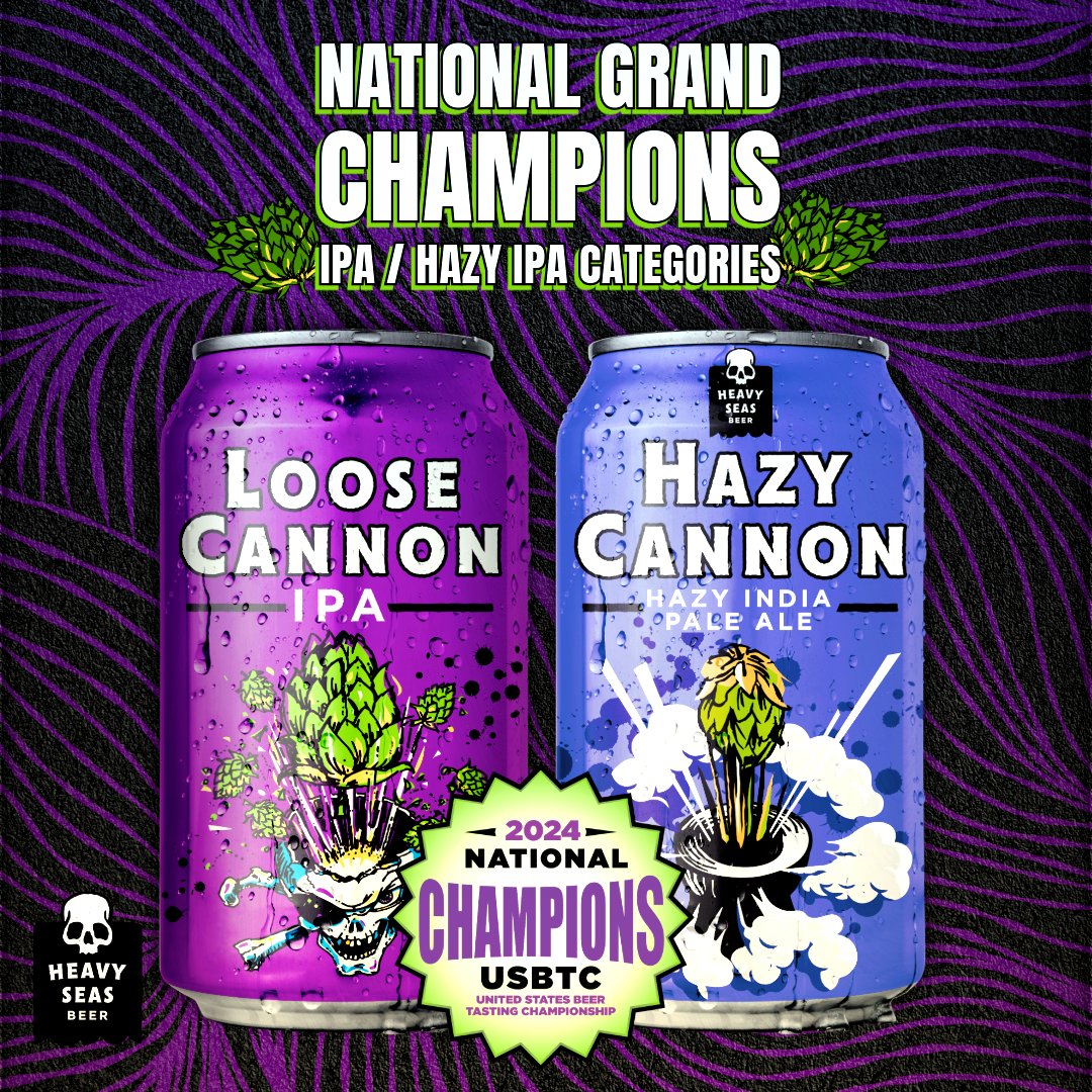 Still buzzing after being crowned National Champions for Best IPA and Best Hazy IPA at the United States Beer Tasting Championship! 🍻

Use our beer finder OR buy today @ hsbeer.com