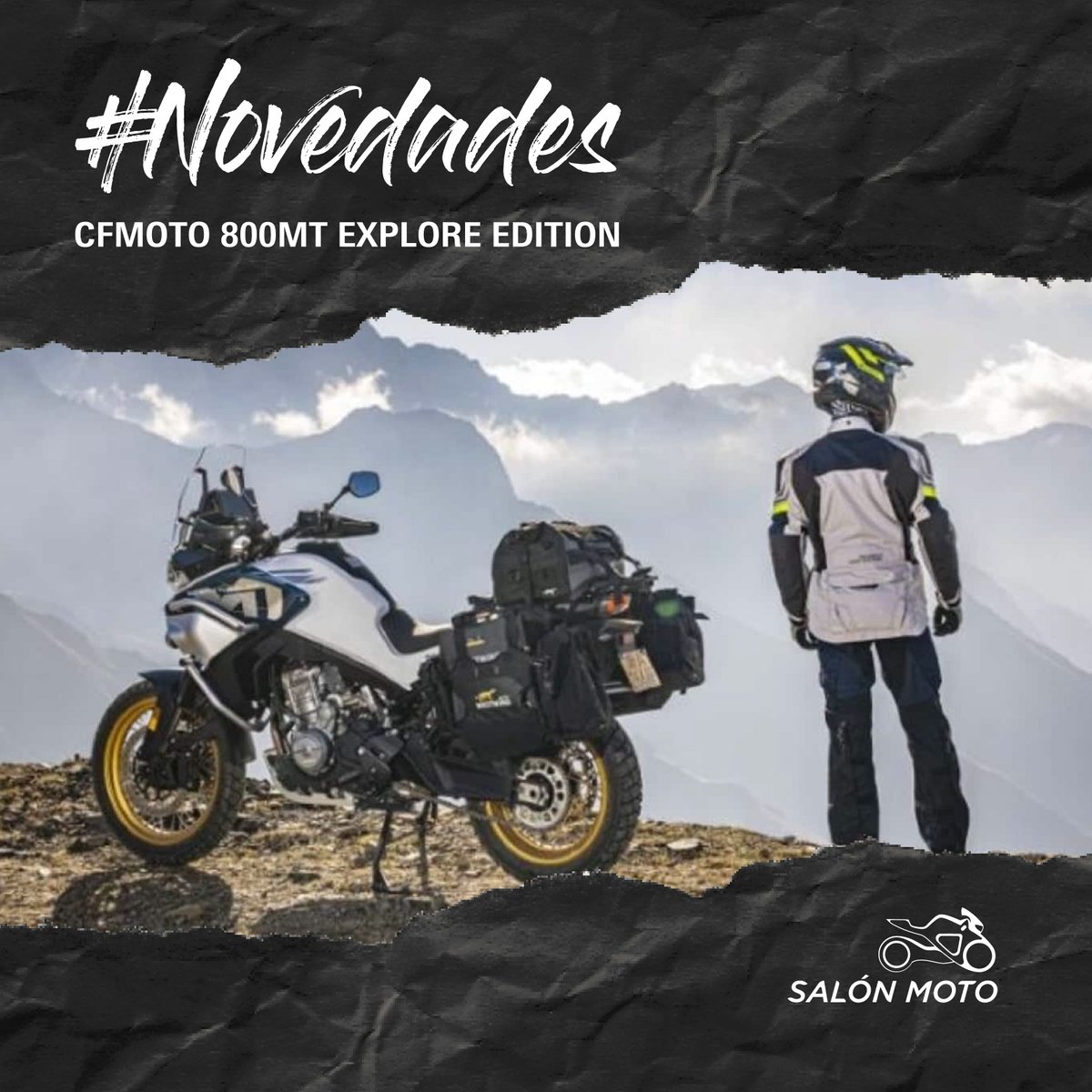 ¡🚀 Nuevo Lanzamiento de CFMOTO Argentina! 🌍🏍️

La CFMOTO 800MT Explore Edition llegó para revolucionar el turismo de aventura. 🌄 Con un motor bicilíndrico de 799 cc derivado de KTM, esta moto ofrece 95 CV de potencia y 77 Nm de torque, ¡perfecta para dominar cualquier terreno!