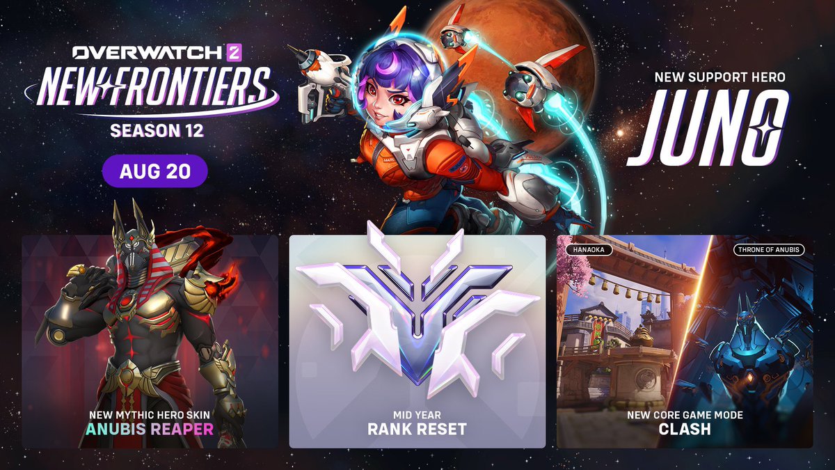 JoystickOW's tweet image. 🎁 GIVEAWAY FOR SEASON 12 BATTLEPASS IN #Overwatch2 🎁

JOIN THE #giveaway HERE:

1️⃣ FOLLOW: @JoystickOW 
2️⃣ LIKE + RETWEET
3️⃣ TAG A FRIEND

🔥 2X CHANCE TO WIN IF YOU FOLLOW: twitch.tv/Joystick 

WINNER WILL BE DM’ED PRIZE IN 24 HOURS
