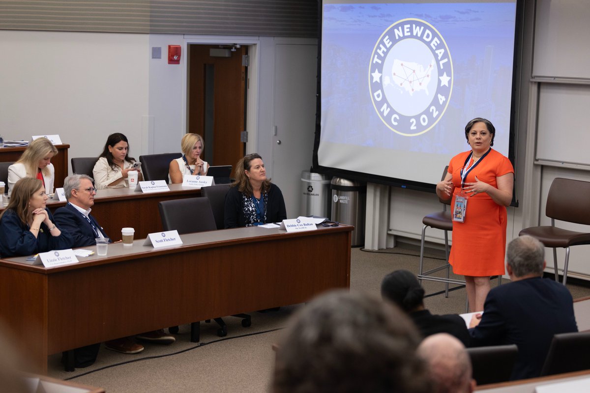 The NewDEAL tweet media