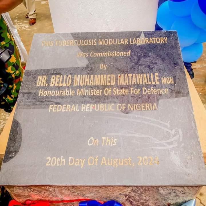 Bellomatawalle1's tweet photo. Today, we reached a critical milestone in our mission to safeguard the health and well-being of our dedicated service men and women with the commissioning of the Tuberculosis Modular Laboratory at Mogadishu Cantonment, Asokoro, Abuja. This state-of-the-art facility is a formidable asset in our ongoing battle against tuberculosis and other infectious diseases within our military environment.

In the face of evolving health challenges, this laboratory stands as a stronghold, symbolizing our commitment to the protection and readiness of our personnel.

We are advancing steadily toward a stronger, healthier force. Together, we will prevail. Together, we will win.