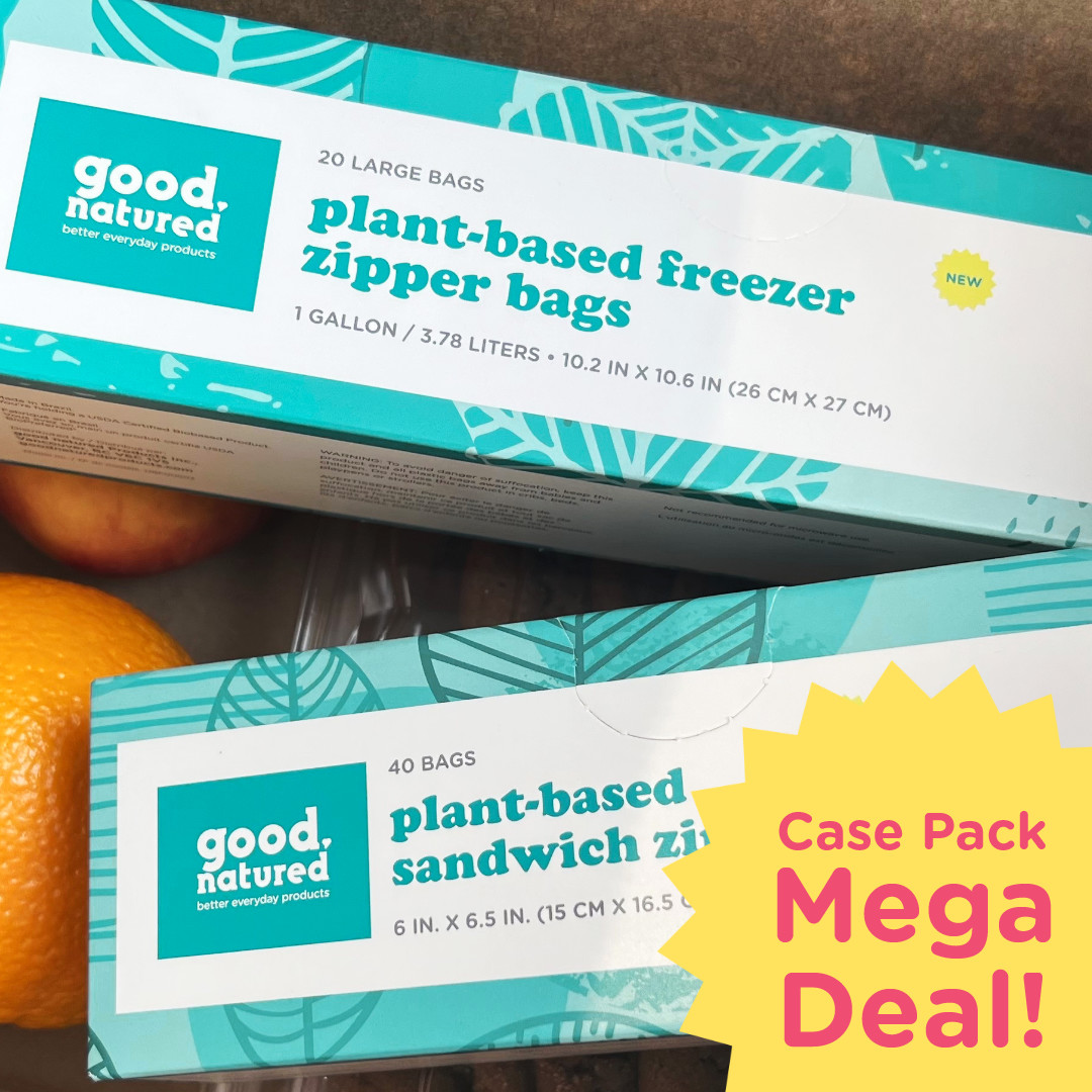 goodnatured_inc's tweet photo. ๐ฑ Clean up with up to 60% off!
๐ฎ 60% off Tall Bin Bag case packs
๐ฅช 55% off Sandwich Bag case packs
โ๏ธ 50% off Freezer Bag case packs
Limited timeโshop now! ๐ฟ
https://t.co/SbeOLJLzW3
#EcoEssentials #SustainableLiving #SaveBig #CleanupTime #goodnaturedinc https://t.co/gGkinfWRvN