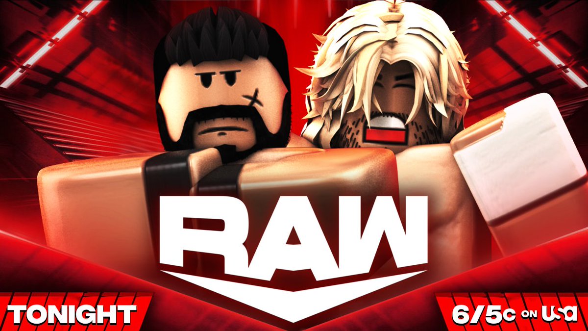 WWERPMedia's tweet photo. Tonight on #WWERPRaw

🇬🇧 We hear from the NEW Unified WWERP Champion #MetaRhodes

🇺🇸 @BloxyStyles defends his USC against @aaivory_ 

🥇 @Clvztch takes on @Flichi_Zola to find the N1C for USC

🔥 We hear from the First WWERP Womens Champion @itscheIseagreen 

📺 6/5c on @Roblox https://t.co/Gn4Kd6QEsi