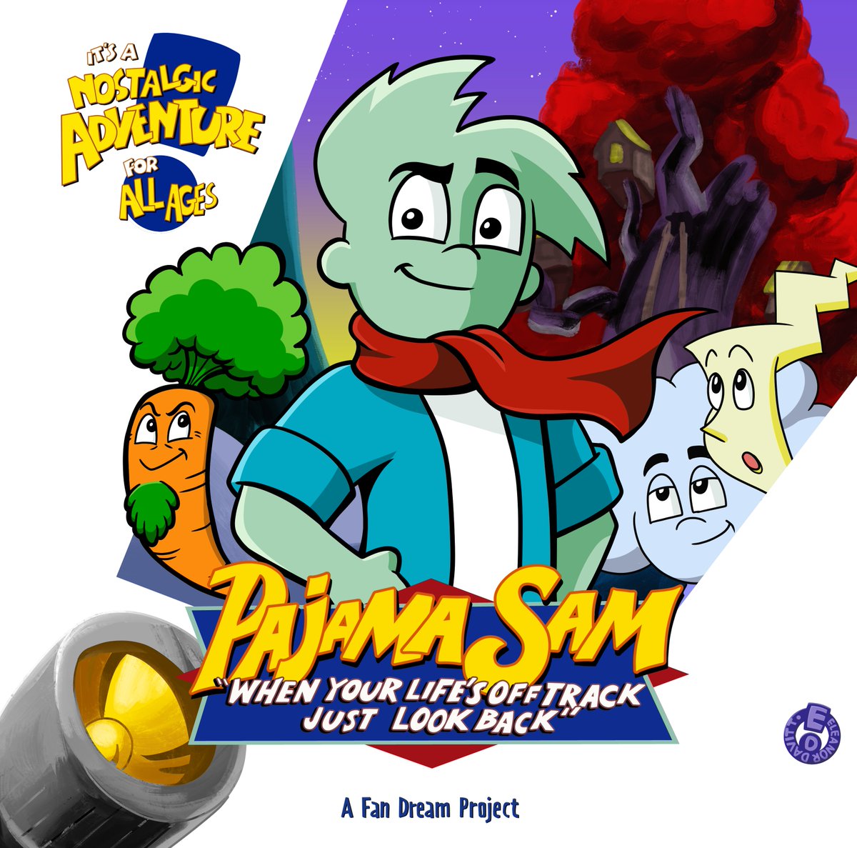 DavittEleanor's tweet photo. so that new Pajama Sam announcement huh? (joke) https://t.co/SNYnG30pfF
