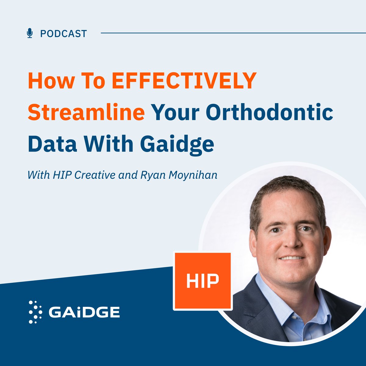 🎙️ Podcast Alert! Ryan Moynihan of Gaidge recently joined The GrowOrtho Podcast with HIP Creative to discuss the unique challenges of running an orthodontic practice and how Gaidge is transforming the way orthodontists manage their businesses. Listen now: hubs.la/Q02LNwqP0