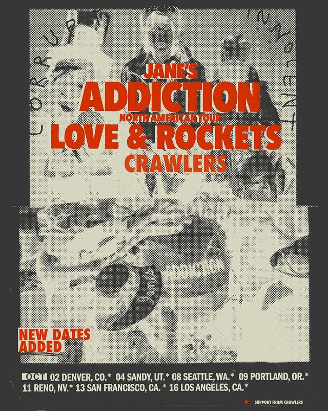 crawlersupdates's tweet photo. 📷 | via crawlers on instagram
"@janesaddiction have announced even more shows over the states... and invited us to join...
NORTH AMERICAN CRAWLIES! u can now see us MANY more dates, see you on the road 🇺🇸🇨🇦
(*CRAWLERS INTIMATE HEADLINE SHOWS) https://t.co/wbMjsPtfI1