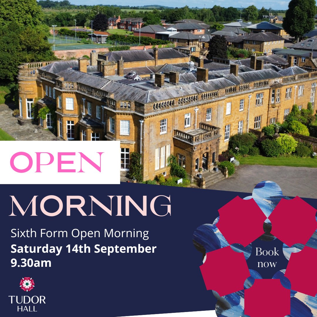 If you (or your daughter) are starting Year 11 shortly, you'll also be considering next steps for Sept 2025

Discover why our all-girls Sixth Form offers the best possible experience for young women at post 16+

👉 tudorhallschool.com/open-morning-r…
#6thForm #OpenMorning #Oxfordshire