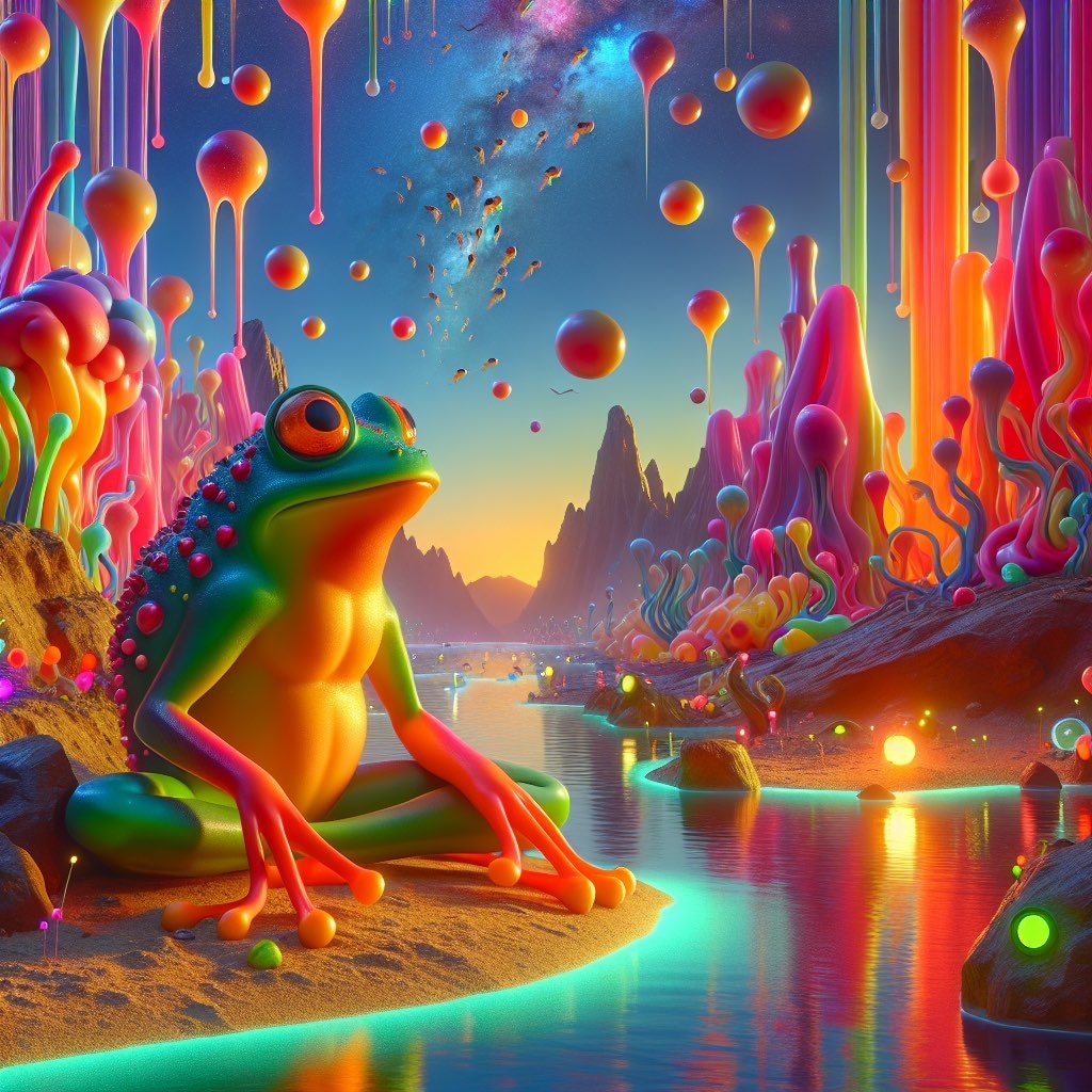 2d_blick's tweet photo. GN dear friends and family
Have a great evening and later a peaceful night 🫶💤🌙
I will show you some of my available items of my collection #Candytopia.
Discover my magic and positive energetic world made of candy.
Yoga frog
#Candytopia
https://t.co/EcrlRNVstK https://t.co/MG1yKVZTMV