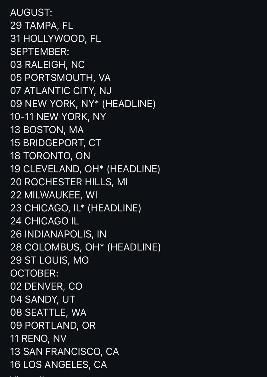 crawlersupdates's tweet photo. (easier to screenshot the dates 😭) https://t.co/Wip71j55Dh